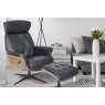 GFA Nordic Swivel Chair and Stool