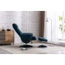 Paddington Fabric Swivel Recliner Chair and Stool Paddington Fabric Swivel Recliner Chair and Stool