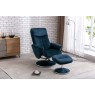 Paddington Fabric Swivel Recliner Chair and Stool Paddington Fabric Swivel Recliner Chair and Stool