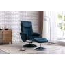 Paddington Fabric Swivel Recliner Chair and Stool Paddington Fabric Swivel Recliner Chair and Stool