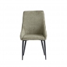 World Furniture Cleveland Textured Fabric Dining Chair in Olive