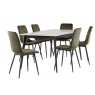 World Furniture Indy Dining Table in Kass Gold Finish