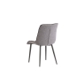 World Furniture Pittsburgh Dining Chair in Grey Fabric