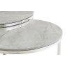 Houston Round Coffee Table Set in Vilas Grey Houston Round Coffee Table Set in Vilas Grey