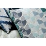 Scatter Cushion in Kilvington Chevron Navy Scatter Cushion in Kilvington Chevron Navy