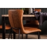 Baker Furniture Ella Tan Leather Occasional Dining Chair