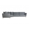 SITS Comfortable Life Artois Curved 4 Seater Sofa - Loose Cover with Velcro