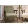 Arena Upholstered Vintage Wood Frame Chair Arena Upholstered Vintage Wood Frame Chair