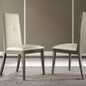 ALF Italia Tivoli 2 Dining Chairs in Matt Grey Eco Veneer with Fireproof PVC Seat Pads