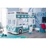Campervan Surf Bunk Bed with Peace Symbol Campervan Surf Bunk Bed with Peace Symbol