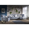 Lebus Messini Small Chaise Standard Back Fabric Sofa