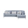 Messini Small Chaise Standard Back Fabric Sofa Messini Small Chaise Standard Back Fabric Sofa
