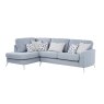 Messini Small Chaise Standard Back Fabric Sofa Messini Small Chaise Standard Back Fabric Sofa