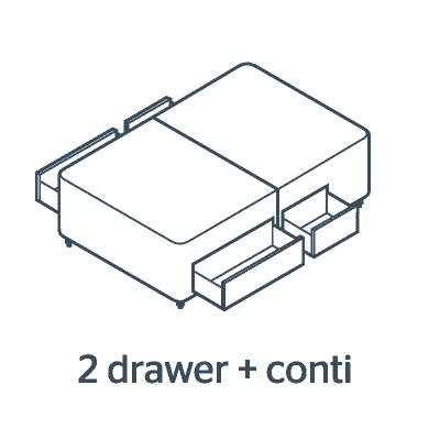 2+2 Drawers