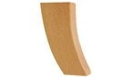 Curved Natural Wood Leg