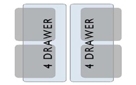 4 Drawers