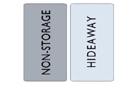 Right Hand Side Facing/Non Storage