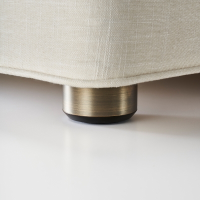 B2. Wood/Metal Foot - Bronze/Ebony Finish (Set Of 4)