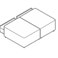2 Drawers (LHF Side Only)