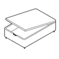 Classic Padded Top - End Opening Ottoman