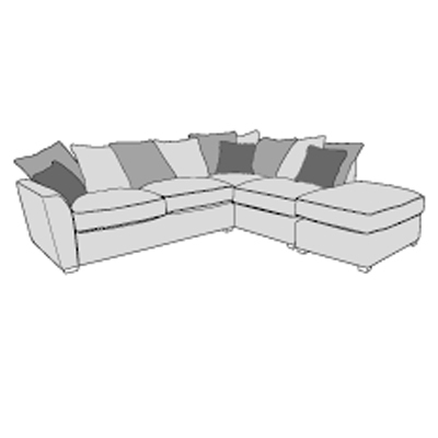 Right Hand Facing Chaise
