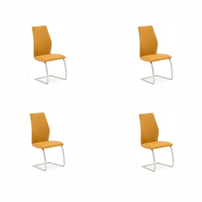 x4 Elza Pumpkin Chairs