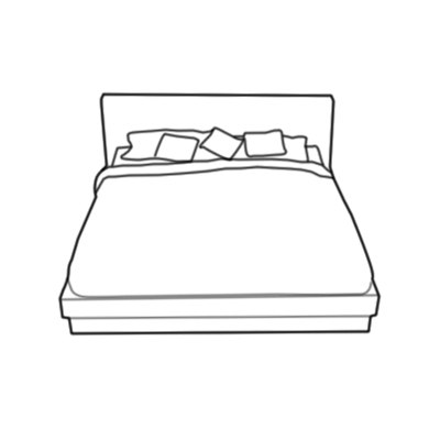 Padded Top Divan Base - Non Storage