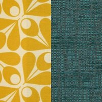 Top: Acorn Cup Cream Dandelion / Sides: Eske Teal