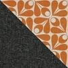 Acorn Orange with Shannon Charcoal