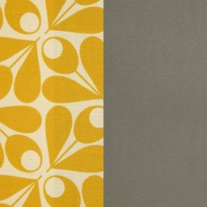 Top: Acorn Cup Cream Dandelion / Sides: Glyde Mid Grey