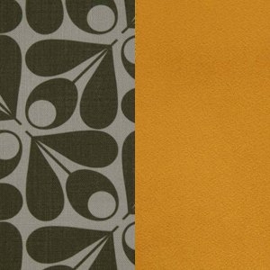 Top: Acorn Cup Light Grey Charcoal / Sides: Glyde Ochre