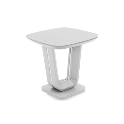 Lazarro Lamp Table White