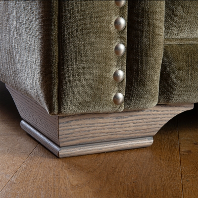 Grey Ash Foot/Pewter Studs Combination