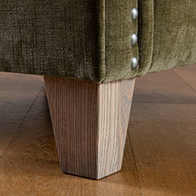 Grey Ash Solid Leg/Pewter Studs Combination