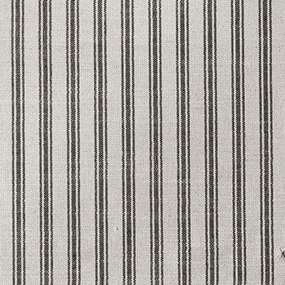 Truro Ticking Stripe Black