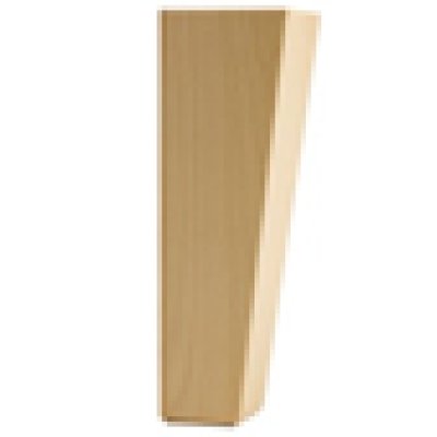 Tapered Natural Wood Leg (Supplied As Standard)