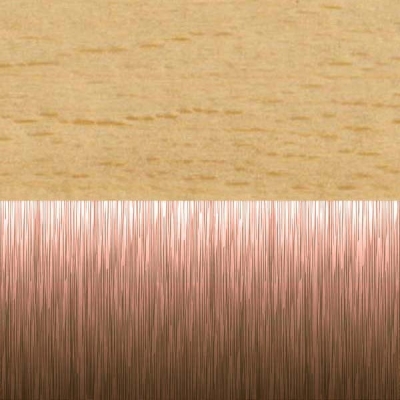 Natural with Copper Tip