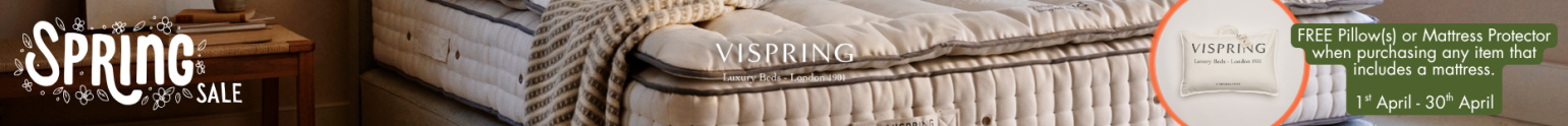 Vispring FREE Pillows or Mattress Protector Thin