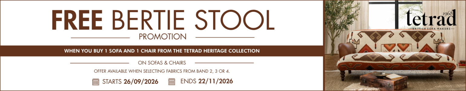 Tetrad Autumn Promo - Bertie Free Stool