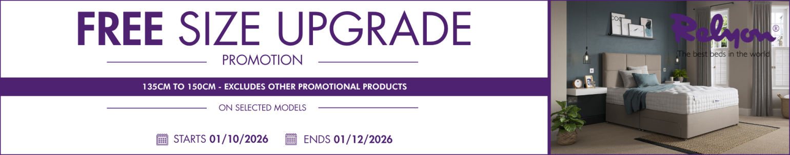 Relyon FREE Size Upgrade Promo
