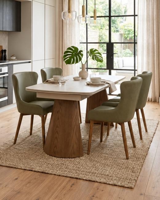 Freshen up your dining space with... 