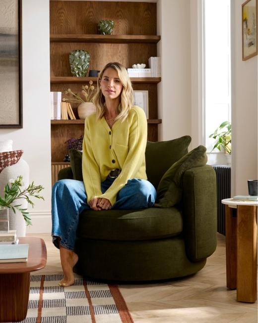 Meet the Piccadilly Swivel Chair... 