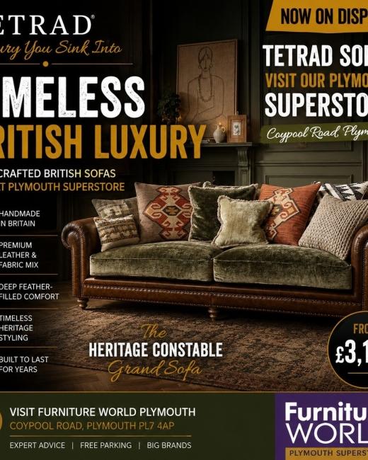 Discover timeless British craftsmanship... 