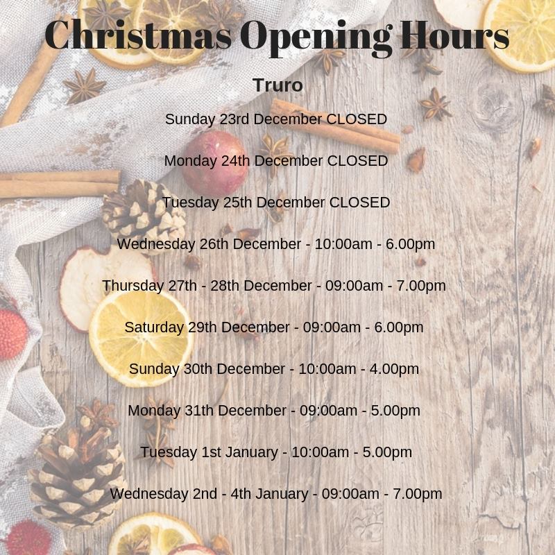 Furniture World Truro Opening Hours