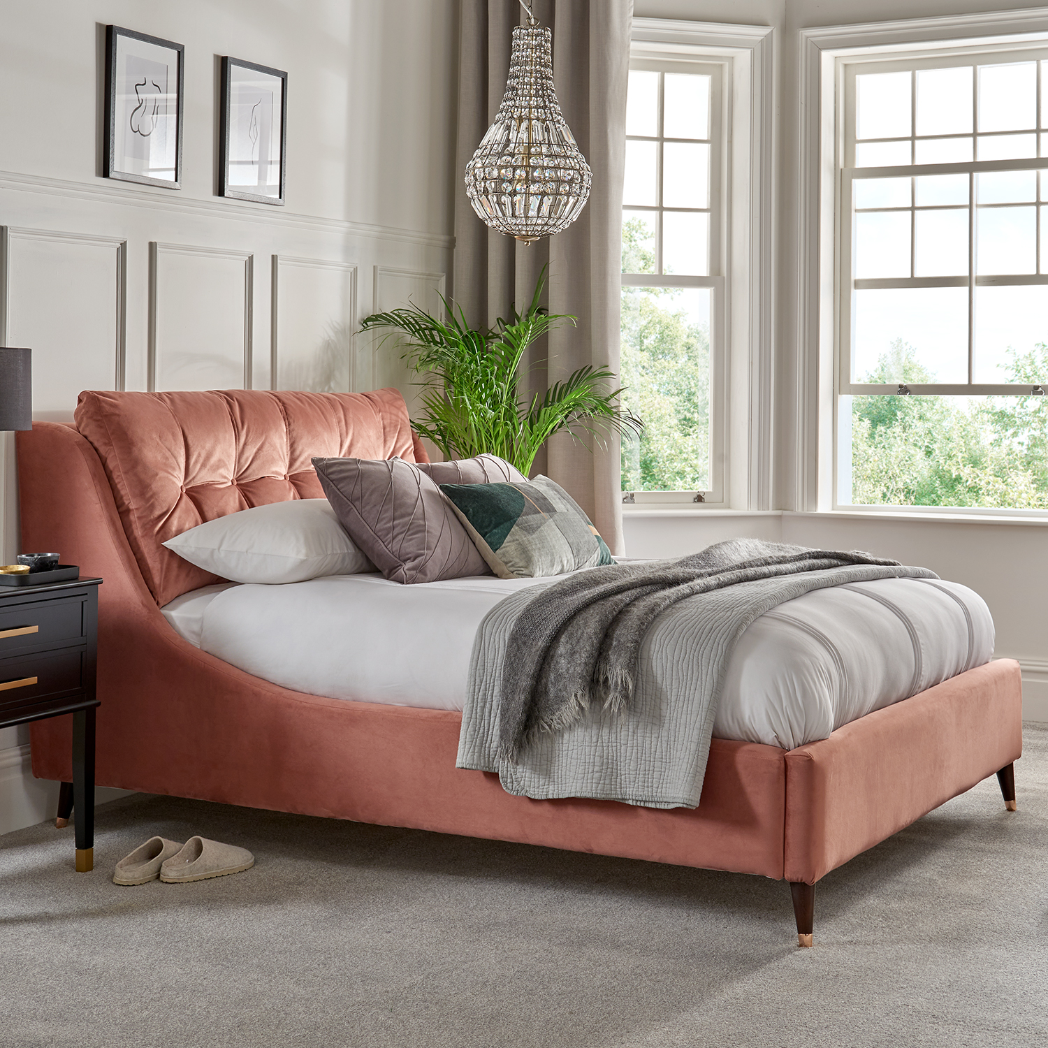 Shop Ralph Bed in Lumino Old Rose