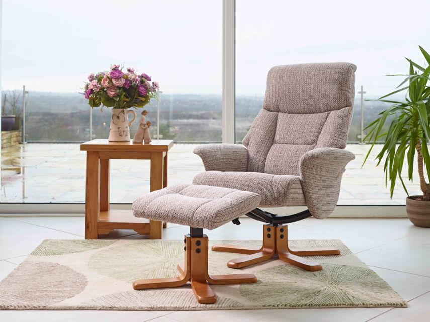 WIN a Montreal Swivel Recliner Chair & Stool At Furniture World.